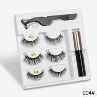 Sexy Sheep Mixed Designs Faux Mink Magnetic Eyelashes Kit Set (3 Pairs)-Magnetic Eyelash-UNIQSO EU