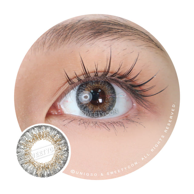 Sweety 3 Tones Gray (1 lens/pack)-Colored Contacts-UNIQSO EU