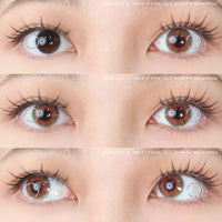 Sweety 3 Tones Honey (1 lens/pack)-Colored Contacts-UNIQSO EU