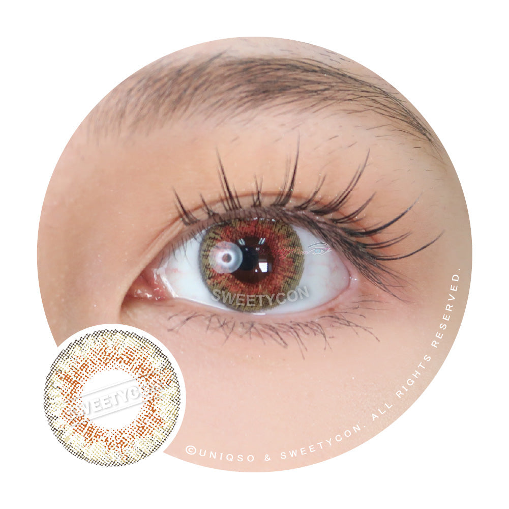 Sweety 3 Tones Honey (1 lens/pack)-Colored Contacts-UNIQSO EU