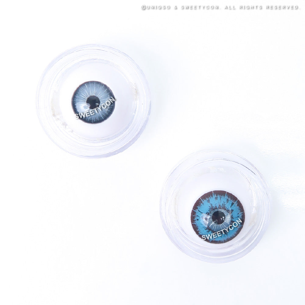 Sweety Akaten Blue (1 lens/pack)-Colored Contacts-UNIQSO EU