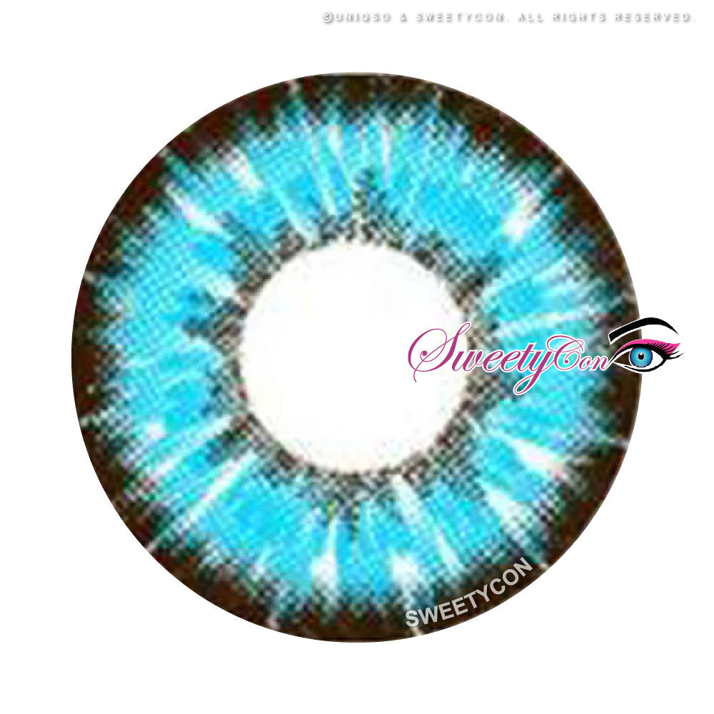 Sweety Akaten Blue (1 lens/pack)-Colored Contacts-UNIQSO EU