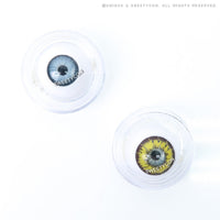 Sweety Akaten Yellow (1 lens/pack)-Colored Contacts-UNIQSO EU
