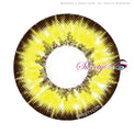 Sweety Akaten Yellow (1 lens/pack)-Colored Contacts-UNIQSO EU