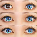 Sweety Anime 2 Cyan Turquoise (1 lens/pack)-Colored Contacts-UNIQSO EU
