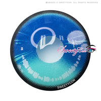 Sweety Anime 2 Cyan Turquoise (1 lens/pack)-Colored Contacts-UNIQSO EU