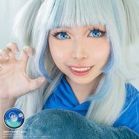 Sweety Anime 2 Cyan Turquoise (1 lens/pack)-Colored Contacts-UNIQSO EU