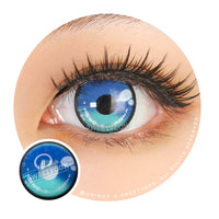 Sweety Anime 2 Cyan Turquoise (1 lens/pack)-Colored Contacts-UNIQSO EU