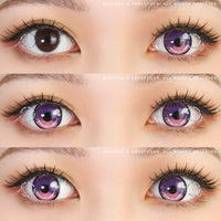Sweety Anime 2 Purple Pink (1 lens/pack)-Colored Contacts-UNIQSO EU