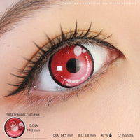 Sweety Anime 2 Red Pink (1 lens/pack)-Colored Contacts-UNIQSO EU