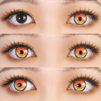Sweety Anime 2 Yellow Orange (1 lens/pack)-Colored Contacts-UNIQSO EU