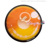 Sweety Anime 2 Yellow Orange (1 lens/pack)-Colored Contacts-UNIQSO EU