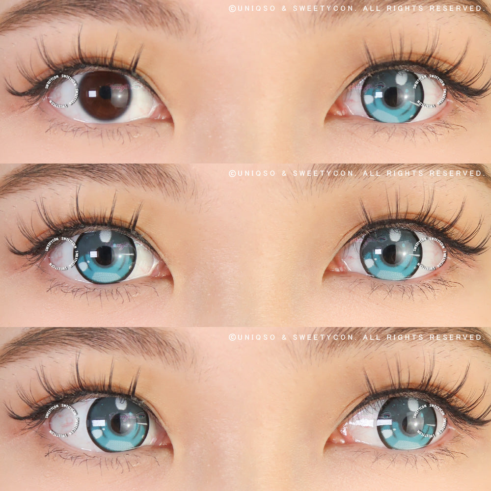 Sweety Anime 3 Gray (1 lens/pack)-Colored Contacts-UNIQSO EU