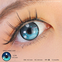 Sweety Anime 3 Gray (1 lens/pack)-Colored Contacts-UNIQSO EU