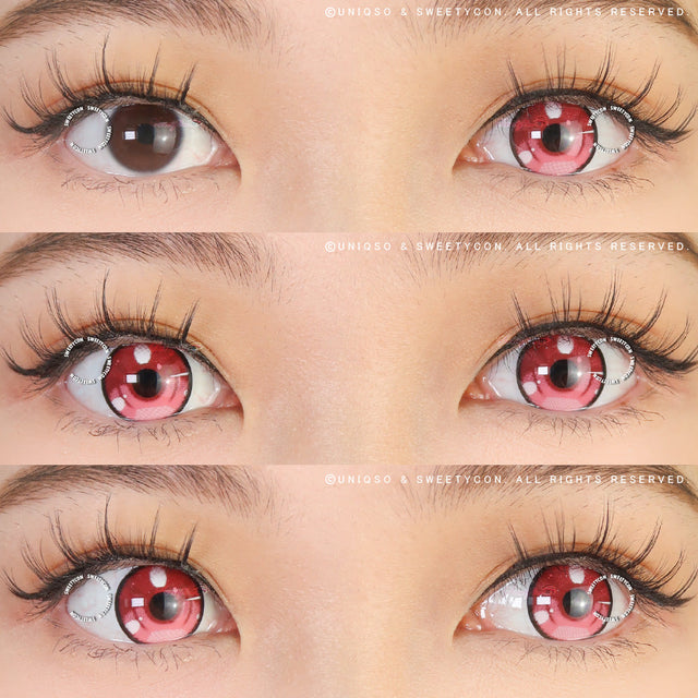 Sweety Anime 3 Pink (1 lens/pack)-Colored Contacts-UNIQSO EU