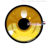 Sweety Anime 3 Yellow (1 lens/pack)-Colored Contacts-UNIQSO EU