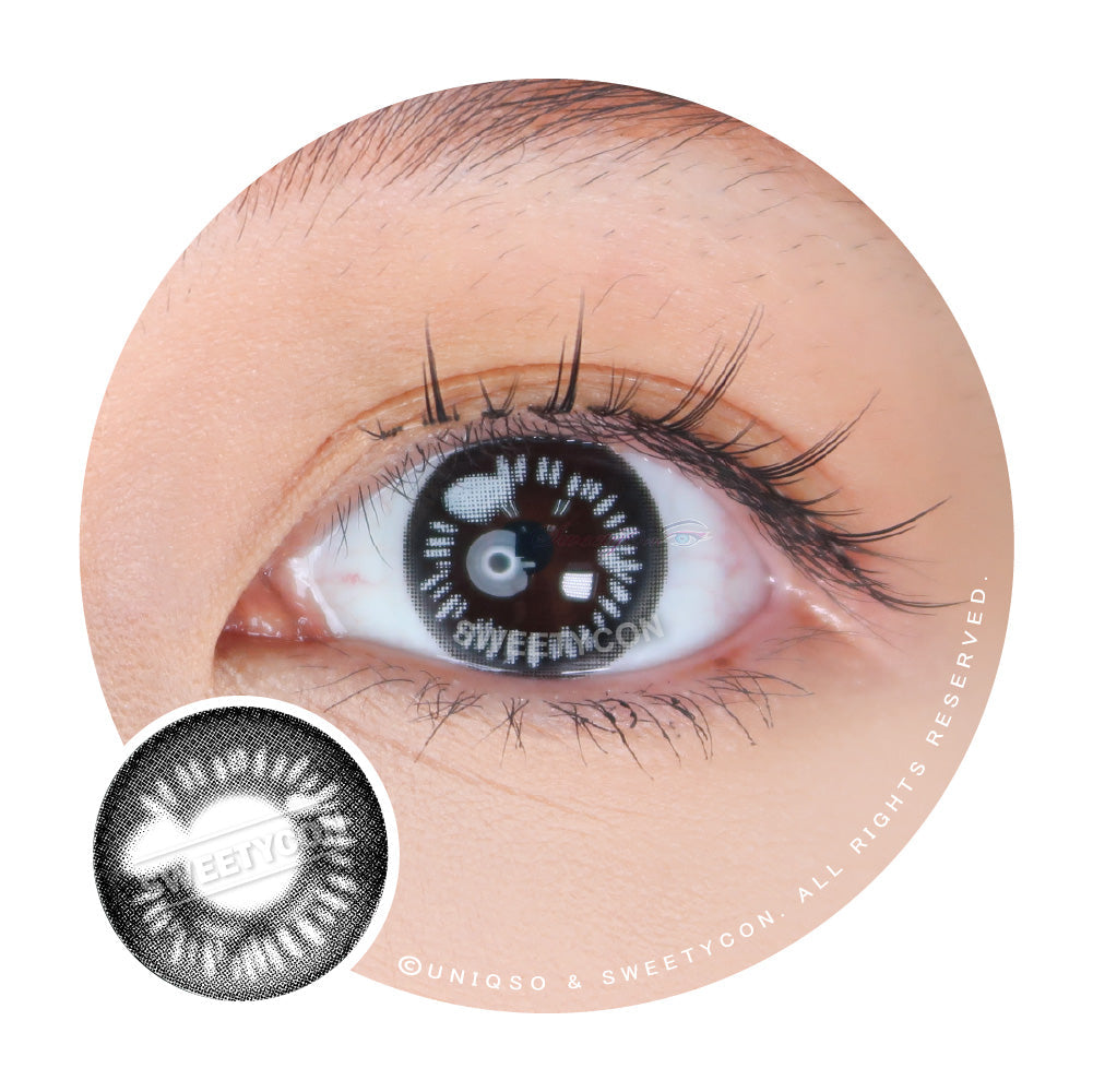 Sweety Anime Black (1 lens/pack)-Colored Contacts-UNIQSO EU
