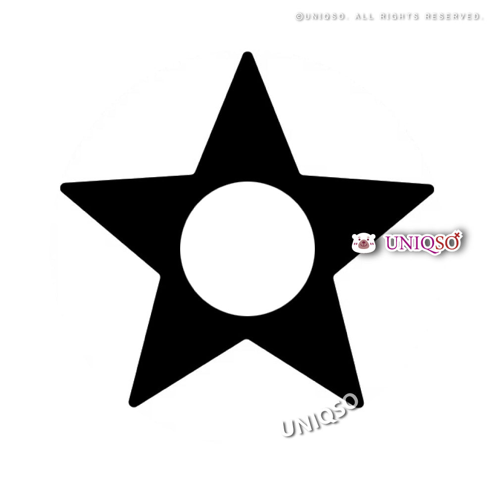 Sweety Anime Black Star (1 lens/pack)-Colored Contacts-UNIQSO EU