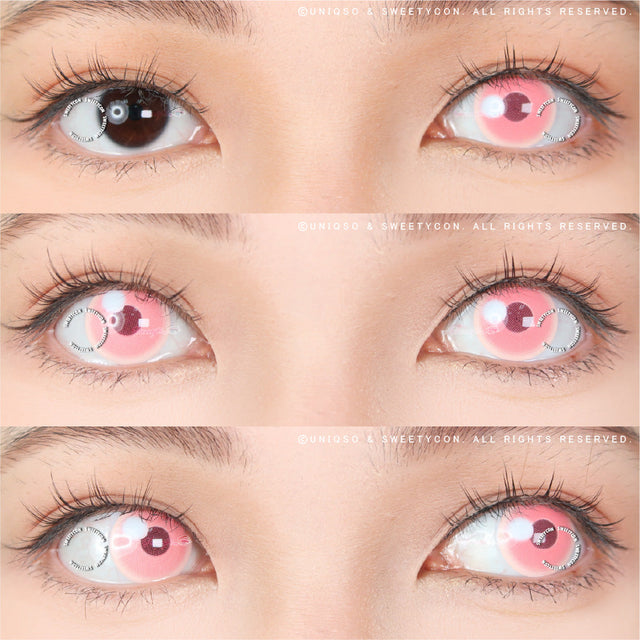 Sweety Anime Cloud Pink (1 lens/pack)-Colored Contacts-UNIQSO EU