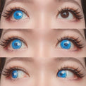 Sweety Anime Cloud Rim Blue (1 lens/pack)-Colored Contacts-UNIQSO EU