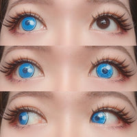 Sweety Anime Cloud Rim Blue (1 lens/pack)-Colored Contacts-UNIQSO EU