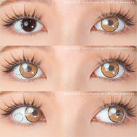 Sweety Anime Cloud Rim Brown (1 lens/pack)-Colored Contacts-UNIQSO EU