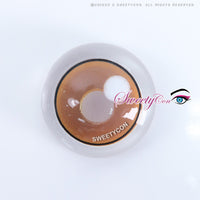 Sweety Anime Cloud Rim Brown (1 lens/pack)-Colored Contacts-UNIQSO EU