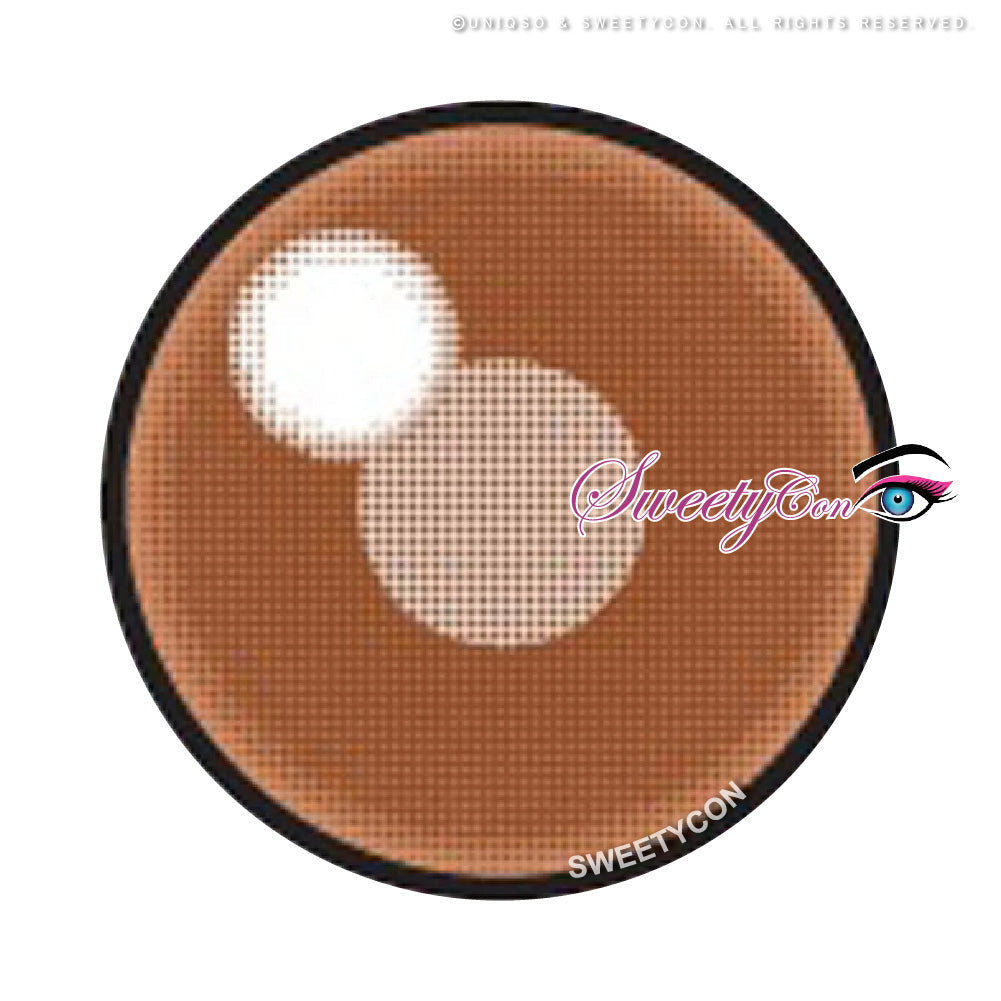 Sweety Anime Cloud Rim Brown (1 lens/pack)-Colored Contacts-UNIQSO EU