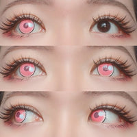 Sweety Anime Cloud Rim Pink (1 lens/pack)-Colored Contacts-UNIQSO EU