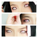 Sweety Anime Cloud Rim Pink (1 lens/pack)-Colored Contacts-UNIQSO EU