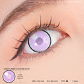 Sweety Anime Cloud Rim Violet (1 lens/pack)-Colored Contacts-UNIQSO EU