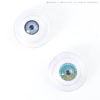 Sweety Anime Flower Blue (1 lens/pack)-Colored Contacts-UNIQSO
