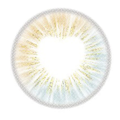 Sweety Anime Shining Heart Blue Brown (1 lens/pack)-Colored Contacts-UNIQSO EU