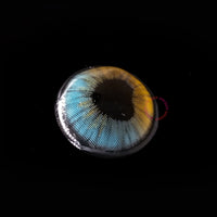 Sweety Anime Shining Heart Blue Brown (1 lens/pack)-Colored Contacts-UNIQSO EU