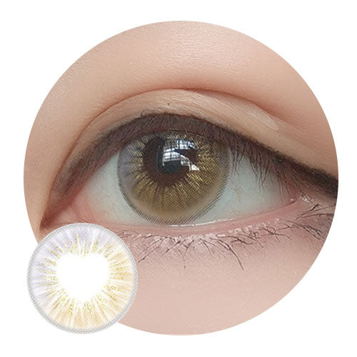 Sweety Anime Shining Heart Violet Brown (1 lens/pack)-Colored Contacts-UNIQSO EU