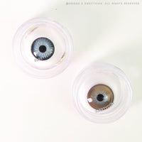 Sweety Anime Tear Orange Gold (1 lens/pack)-Colored Contacts-UNIQSO