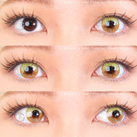 Sweety Anime Yellow (1 lens/pack)-Colored Contacts-UNIQSO EU