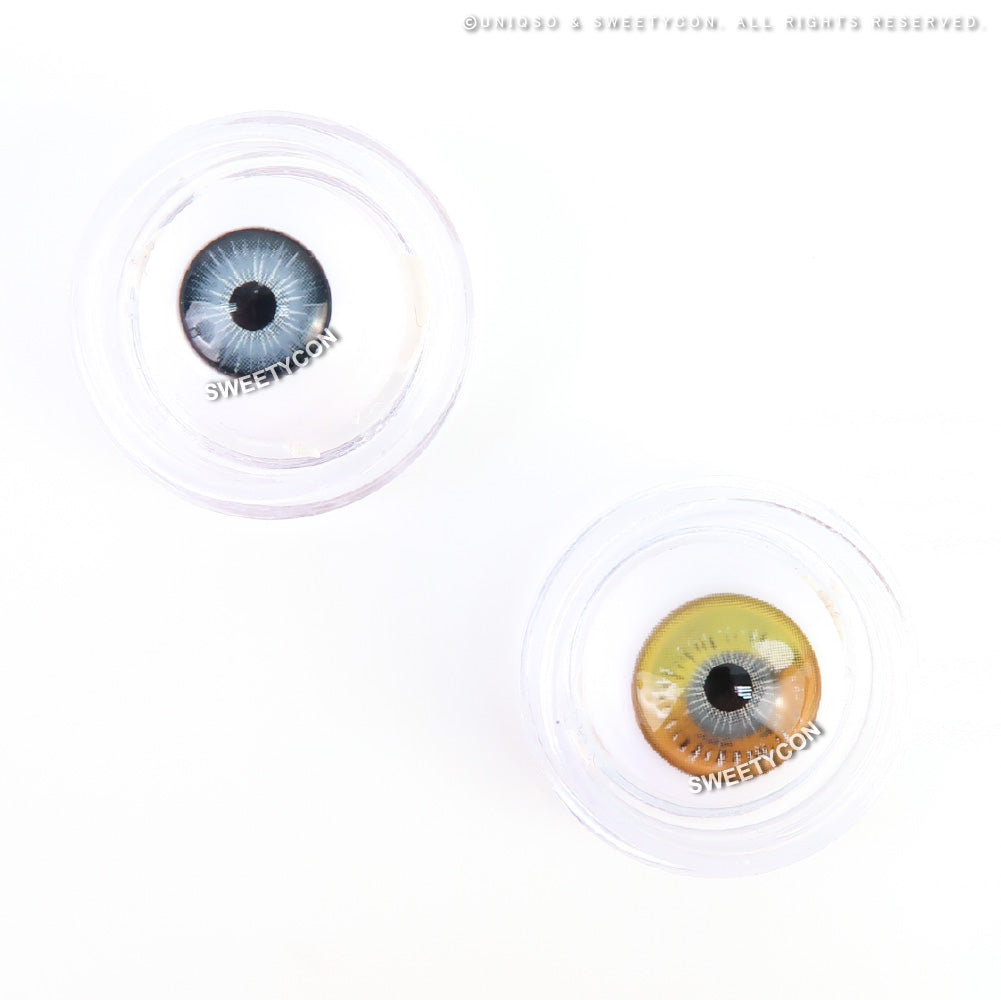 Sweety Anime Yellow (1 lens/pack)-Colored Contacts-UNIQSO EU