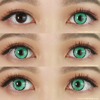 Sweety Aquaman Cyan Green (1 lens/pack)-Colored Contacts-UNIQSO EU