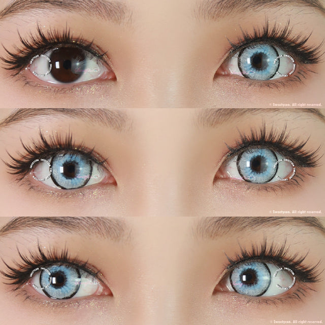 Sweety Aquaman Gray (1 lens/pack)-Colored Contacts-UNIQSO EU