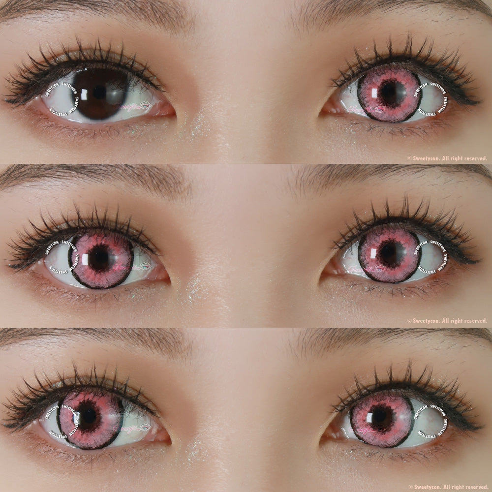 Sweety Aquaman Pink (1 lens/pack)-Colored Contacts-UNIQSO EU