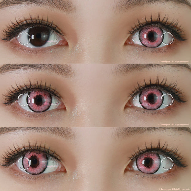 Sweety Aquaman Pink (1 lens/pack)-Colored Contacts-UNIQSO EU