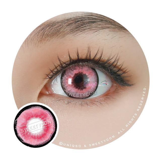 Sweety Aquaman Pink (1 lens/pack)-Colored Contacts-UNIQSO EU