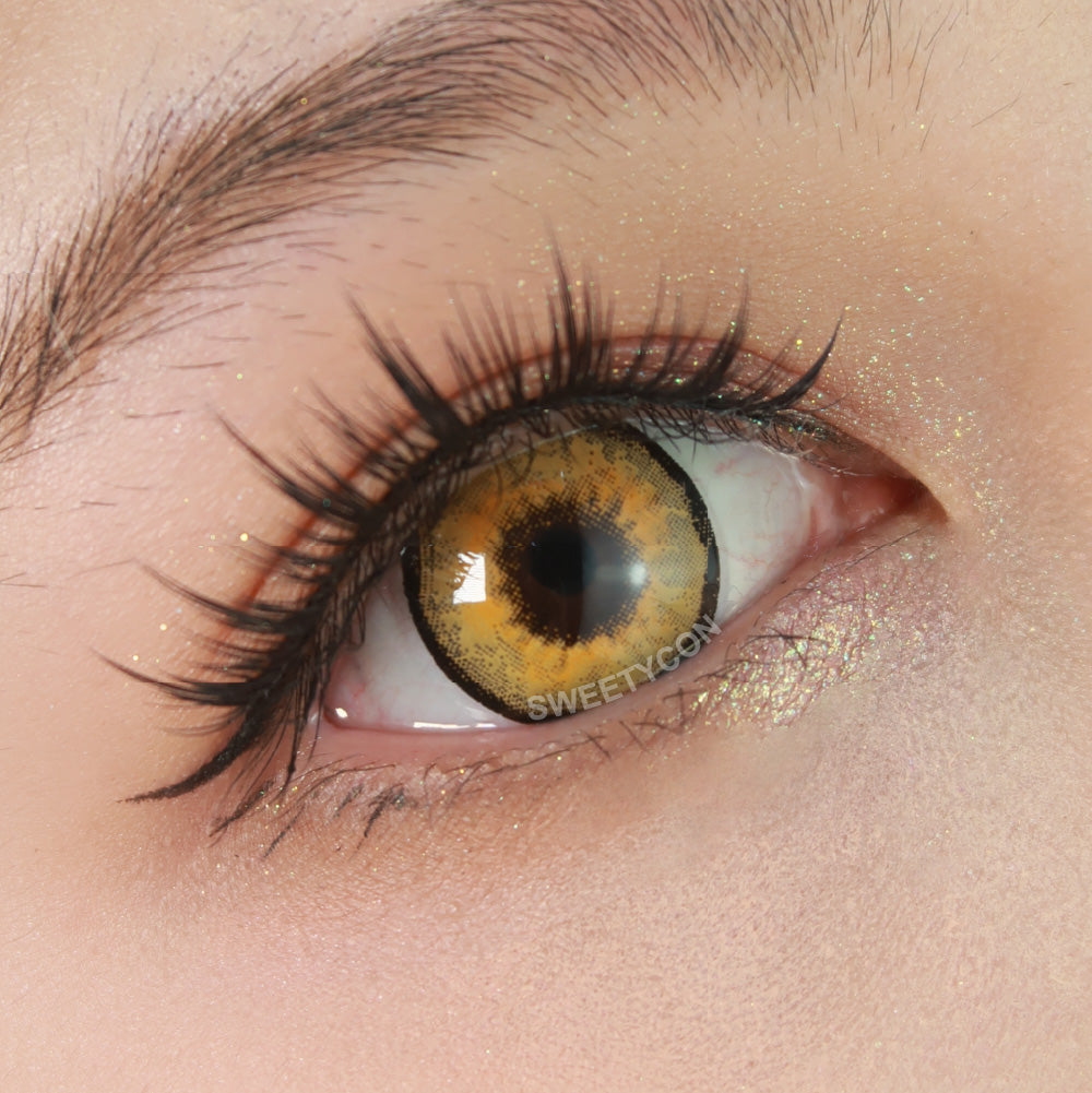 Sweety Aquaman Yellow (1 lens/pack)-Colored Contacts-UNIQSO EU