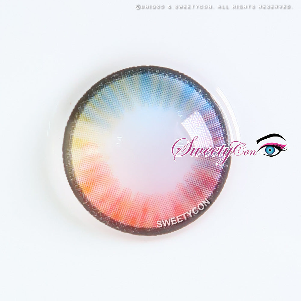 Sweety Aura Rainbow (1 lens/pack)-Colored Contacts-UNIQSO EU