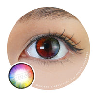 Sweety Aura Rainbow (1 lens/pack)-Colored Contacts-UNIQSO EU