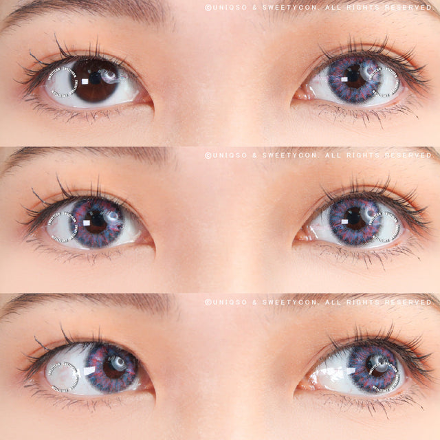 Sweety Aurora Pink (1 lens/pack)-Colored Contacts-UNIQSO EU
