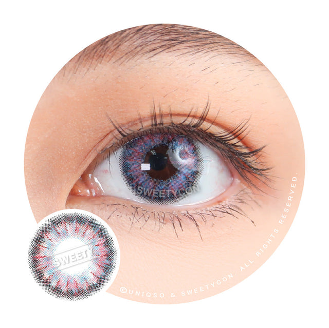 Sweety Aurora Pink (1 lens/pack)-Colored Contacts-UNIQSO EU