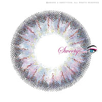 Sweety Aurora Violet (1 lens/pack)-Colored Contacts-UNIQSO EU