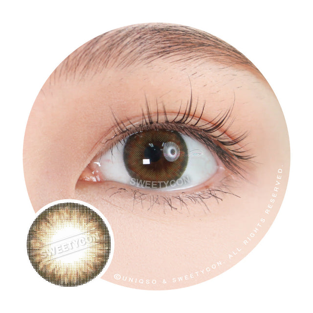 Sweety Bella Brown (1 lens/pack)-Colored Contacts-UNIQSO EU